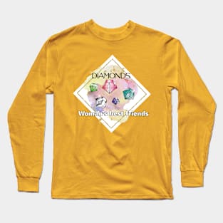 Colored diamond Long Sleeve T-Shirt